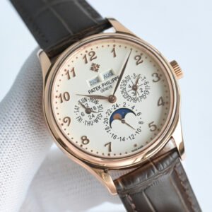 best replica luxury Patek Philippe watches Men's high quality imitation Perpetual Calendar 1075159400