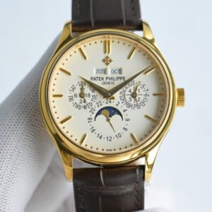 best replica luxury Patek Philippe watches Men's high quality imitation Perpetual Calendar 1075159388