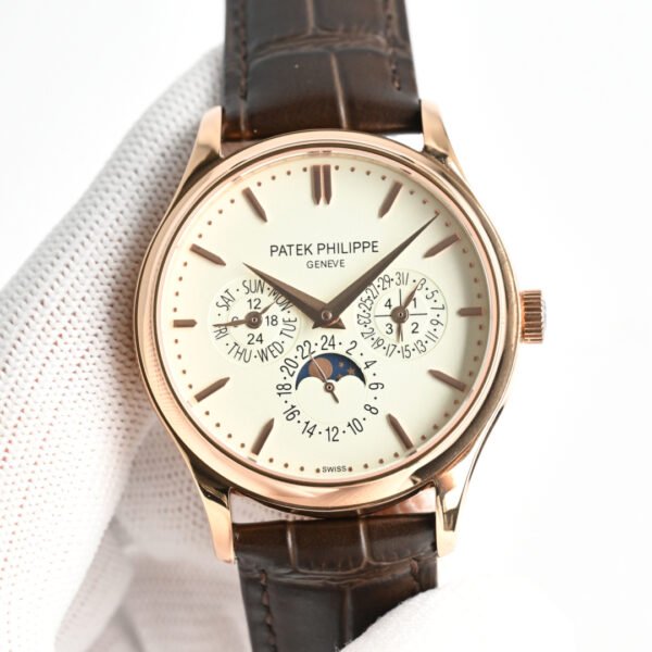 best replica luxury Patek Philippe watches Men's high quality imitation Perpetual Calendar 1075159369
