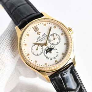 best replica luxury Patek Philippe watches Men's high quality imitation Perpetual Calendar 1075159346