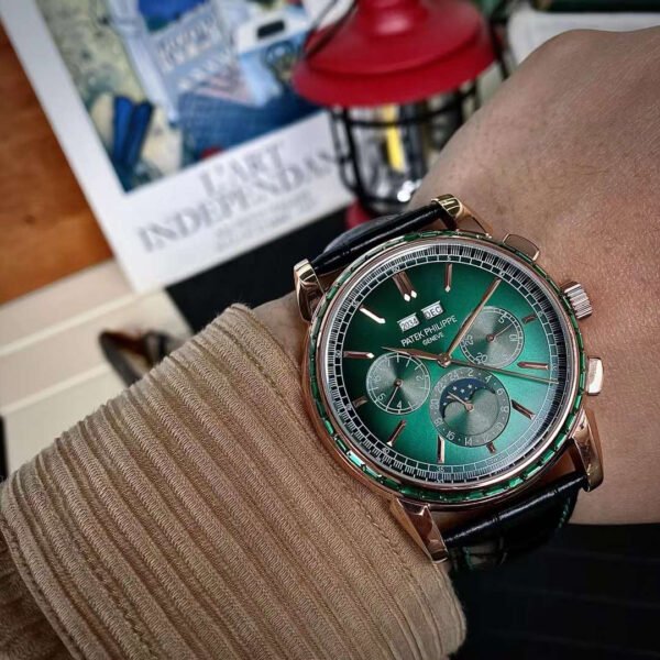 best replica luxury Patek Philippe watches Men's high quality imitation Complications 1075453555 - Image 2