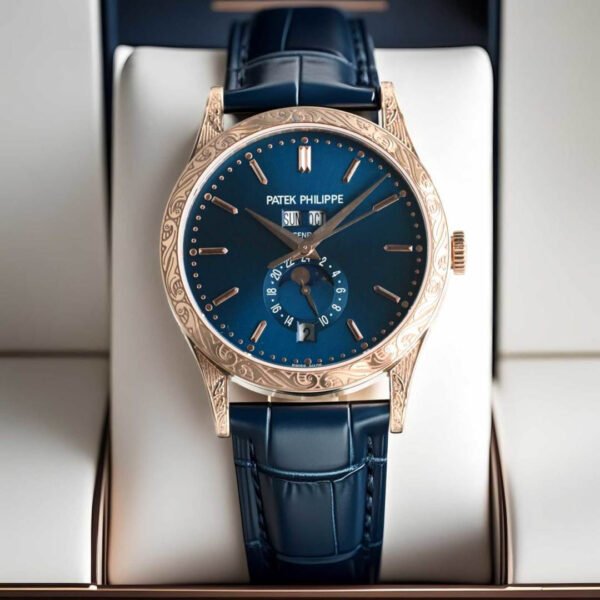 best replica luxury Patek Philippe watches Men's high quality imitation Annual Calendar 1071780470 - Image 2