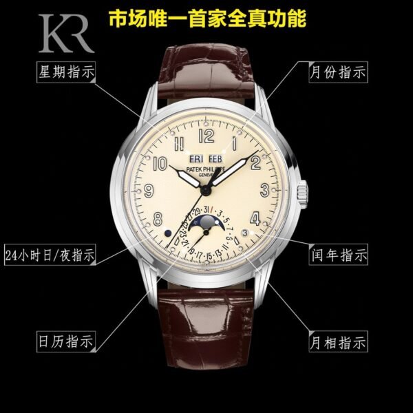 best replica luxury Patek Philippe watches Men's high quality imitation Grand Complications 1055877127 - Image 2