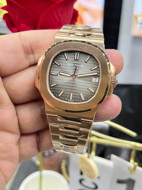 best replica luxury Patek Philippe watches Men’s high quality imitation Nautilus 1077095489 - Image 2