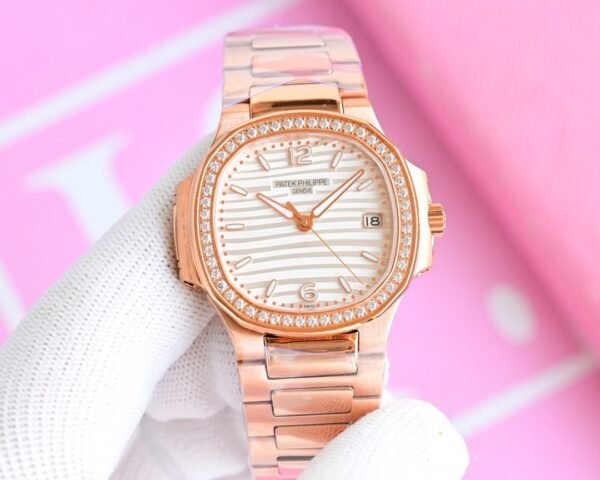 best replica luxury Patek Philippe watches Women's high quality imitation Nautilus 1018381681 - Image 2