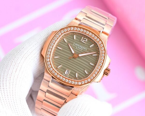 best replica luxury Patek Philippe watches Women's high quality imitation Nautilus 1018380957 - Image 2