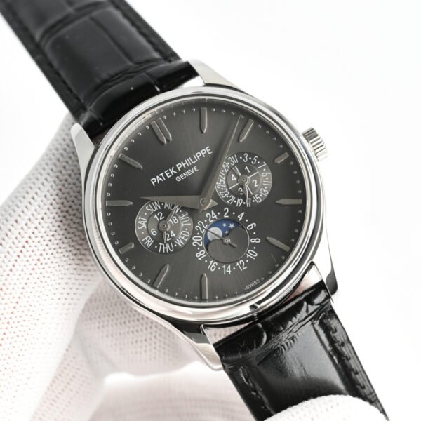 best replica luxury Patek Philippe watches Men's high quality imitation Perpetual Calendar 1075159375 - Image 2