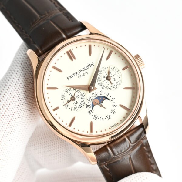 best replica luxury Patek Philippe watches Men's high quality imitation Perpetual Calendar 1075159369 - Image 2