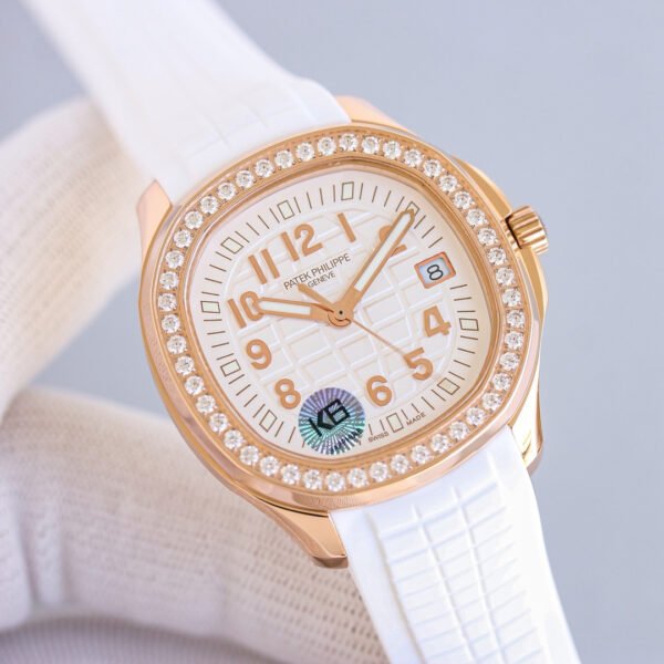 best replica luxury Patek Philippe watches Women's high quality imitation Aquanaut Luce 1074841832 - Image 2