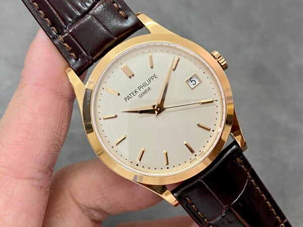 best replica luxury Patek Philippe watches Men's high quality imitation Calatrava 1070564706 - Image 2