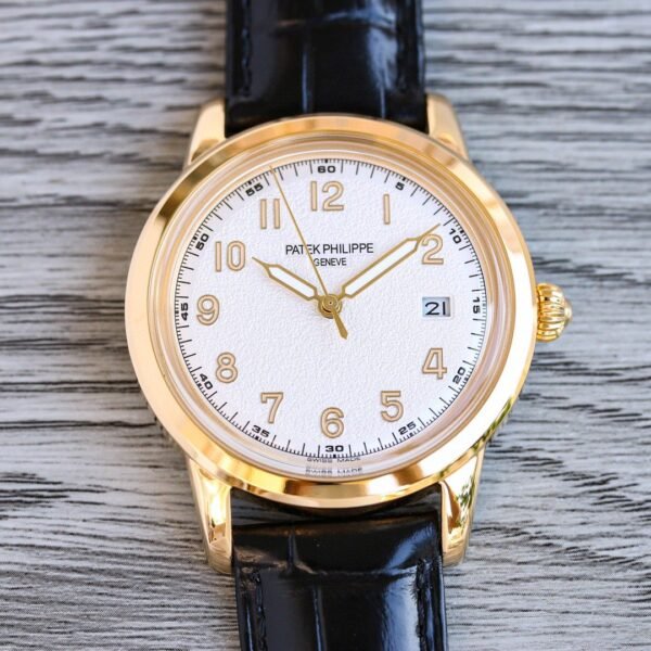 best replica luxury Patek Philippe watches Men's high quality imitation Calatrava 647063603 - Image 2