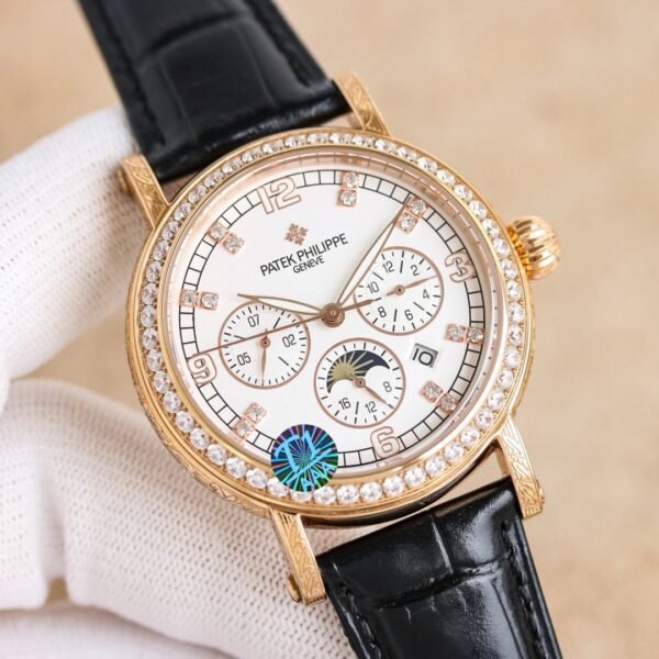 best replica luxury Patek Philippe watches Unisex high quality imitation Complications 1011132411 - Image 3