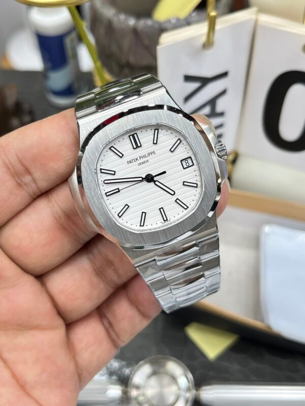 best replica luxury Patek Philippe watches Men’s high quality imitation Nautilus 1079160226 - Image 3