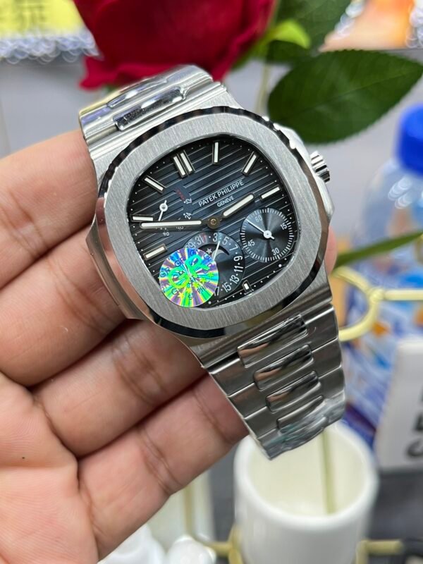best replica luxury Patek Philippe watches Men's high quality imitation Nautilus 1079160219 - Image 3
