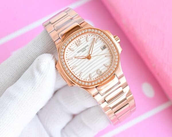 best replica luxury Patek Philippe watches Women's high quality imitation Nautilus 1018381681 - Image 3