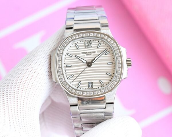 best replica luxury Patek Philippe watches Women's high quality imitation Nautilus 1018380169 - Image 3