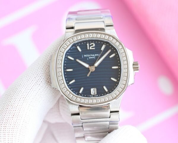 best replica luxury Patek Philippe watches Women's high quality imitation Nautilus 1018380037 - Image 3