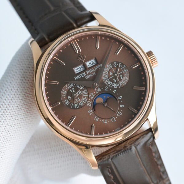 best replica luxury Patek Philippe watches Men's high quality imitation Perpetual Calendar 1075159400 - Image 3