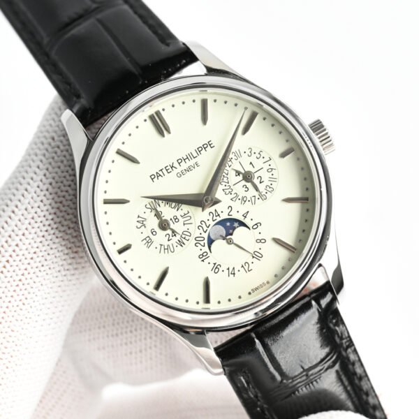 best replica luxury Patek Philippe watches Men's high quality imitation Perpetual Calendar 1075159375 - Image 3