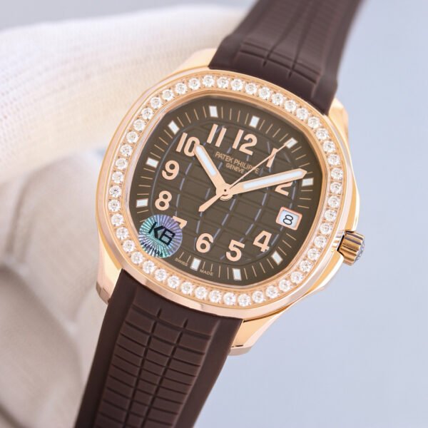 best replica luxury Patek Philippe watches Women's high quality imitation Aquanaut Luce 1074841840 - Image 3