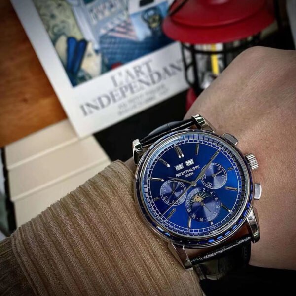 best replica luxury Patek Philippe watches Men's high quality imitation Complications 1075453570 - Image 4