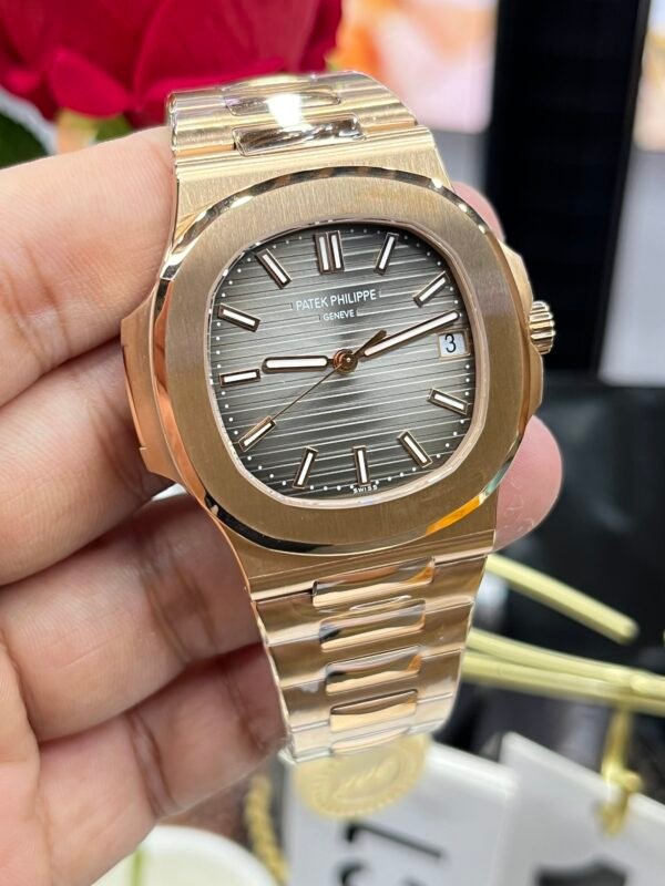 best replica luxury Patek Philippe watches Men’s high quality imitation Nautilus 1077095489 - Image 4
