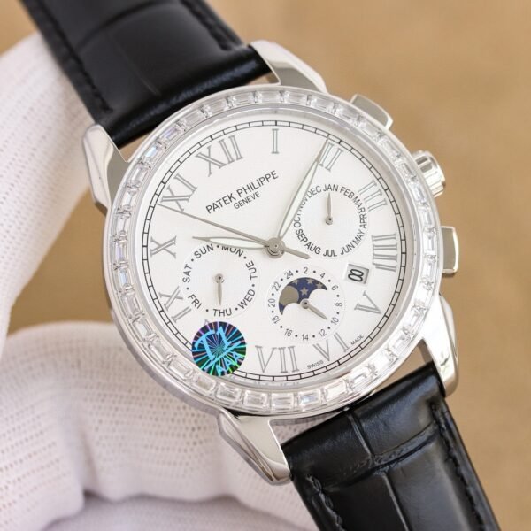 best replica luxury Patek Philippe watches Men's high quality imitation Nautilus 1066209820 - Image 4