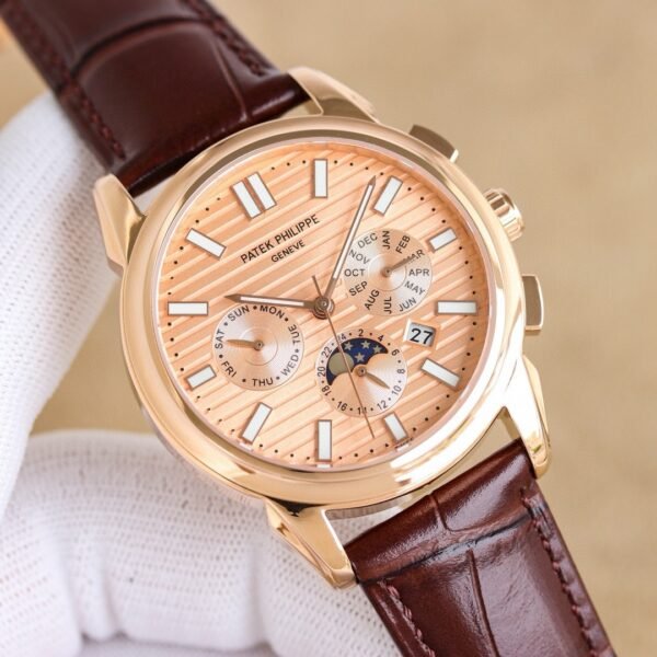 best replica luxury Patek Philippe watches Men's high quality imitation Nautilus 1058471077 - Image 4