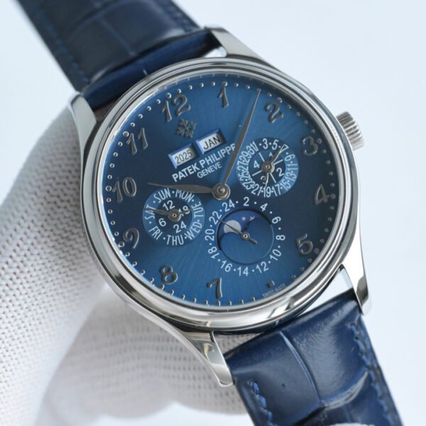 best replica luxury Patek Philippe watches Men's high quality imitation Perpetual Calendar 1075159413 - Image 4