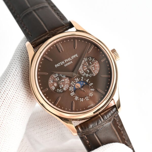 best replica luxury Patek Philippe watches Men's high quality imitation Perpetual Calendar 1075159369 - Image 4