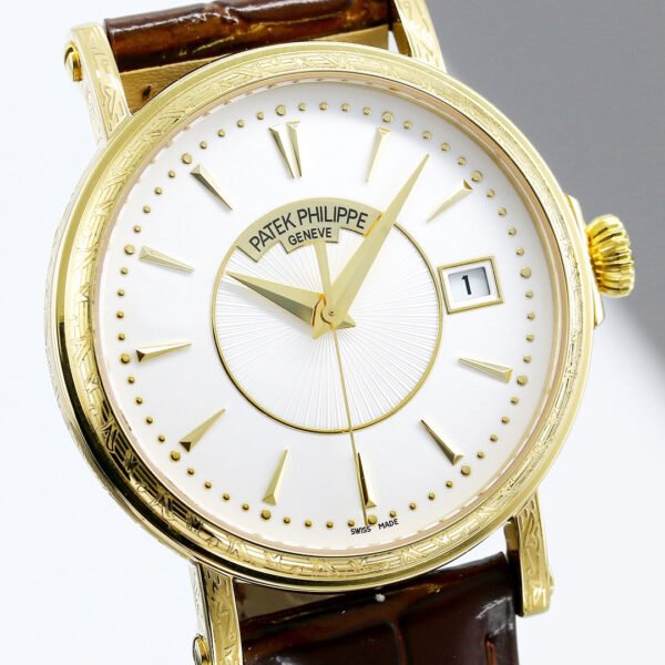 best replica luxury Patek Philippe watches Men's high quality imitation Calatrava 1080039249 - Image 4