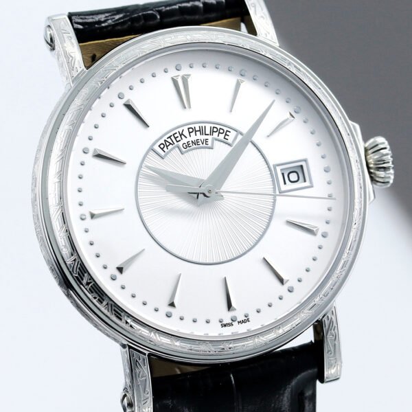 best replica luxury Patek Philippe watches Men's high quality imitation Calatrava 1080039177 - Image 4
