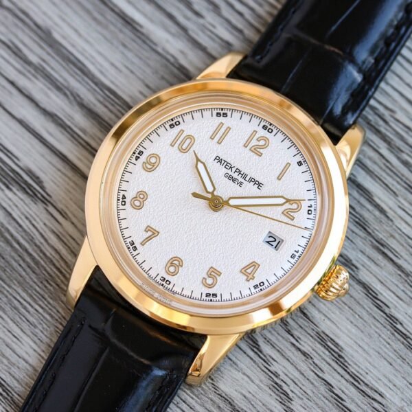 best replica luxury Patek Philippe watches Men's high quality imitation Calatrava 647063603 - Image 4