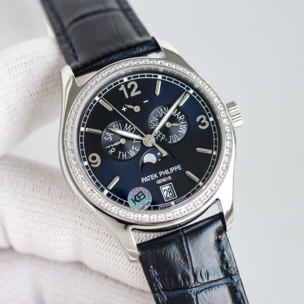 best replica luxury Patek Philippe watches Men's high quality imitation Complications 1075453673 - Image 5