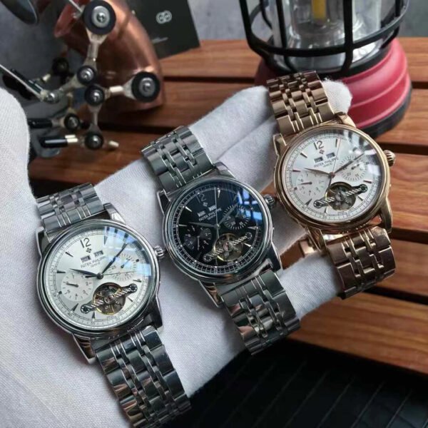 best replica luxury Patek Philippe watches Men's high quality imitation Complications 1075453574 - Image 5
