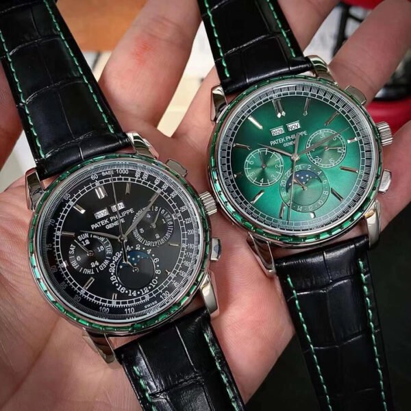 best replica luxury Patek Philippe watches Men's high quality imitation Complications 1075453570 - Image 5