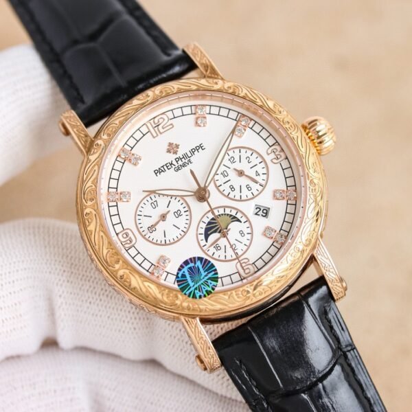 best replica luxury Patek Philippe watches Unisex high quality imitation Complications 1011132411 - Image 5