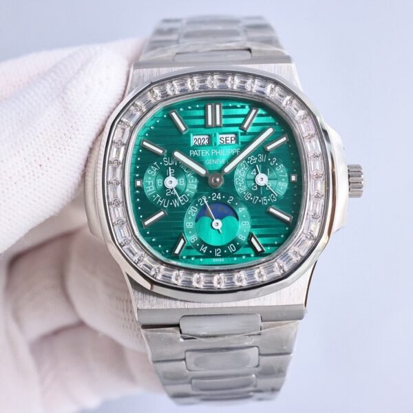 best replica luxury Patek Philippe watches Men's high quality imitation Nautilus 866154934 - Image 5