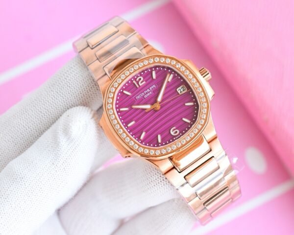 best replica luxury Patek Philippe watches Women's high quality imitation Nautilus 1018381681 - Image 5