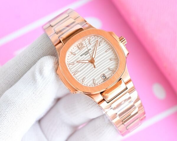 best replica luxury Patek Philippe watches Women's high quality imitation Nautilus 1018381492 - Image 5