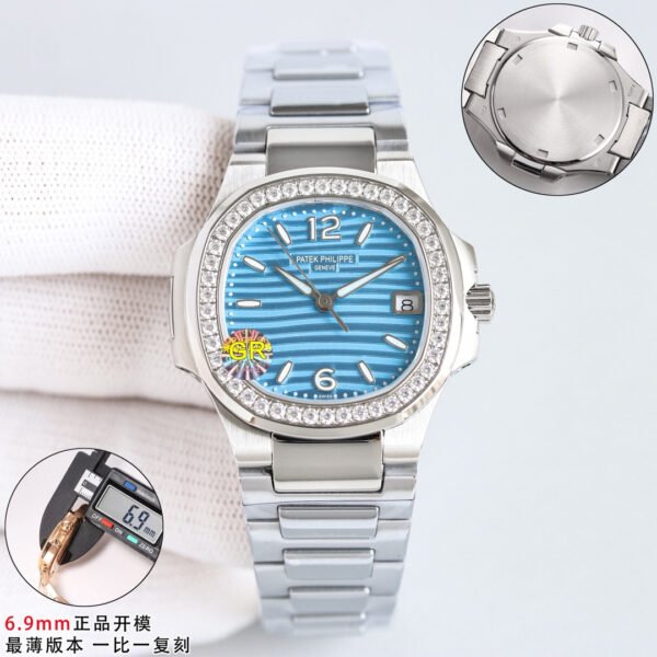 best replica luxury Patek Philippe watches Women's high quality imitation Nautilus 1075453475 - Image 5