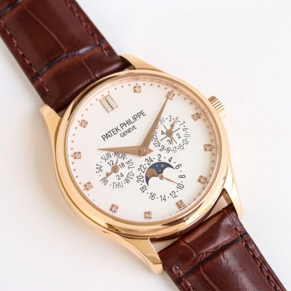 best replica luxury Patek Philippe watches Men's high quality imitation Perpetual Calendar 1077277215 - Image 5