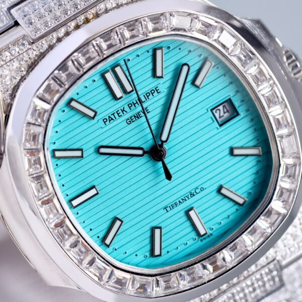 best replica luxury Patek Philippe watches Men’s high quality imitation Nautilus 1077095413 - Image 6