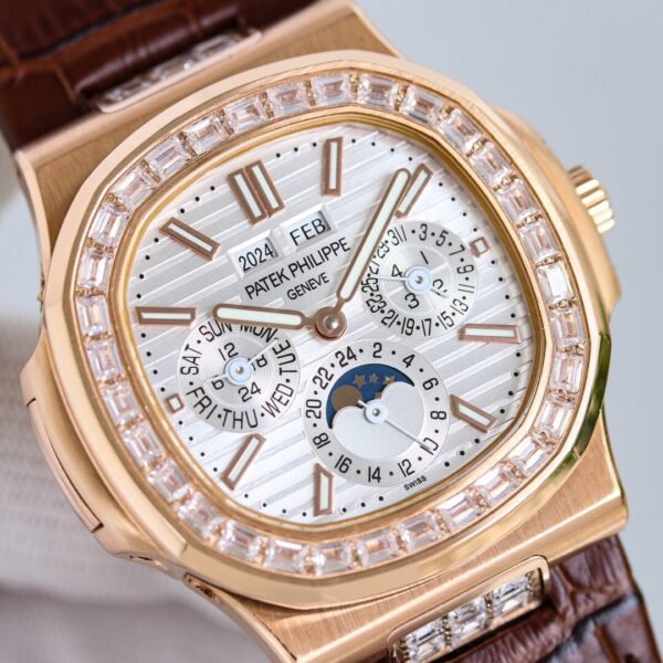 best replica luxury Patek Philippe watches Men's high quality imitation Nautilus 866152903 - Image 6