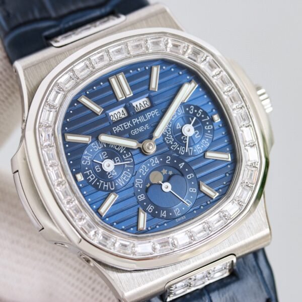 best replica luxury Patek Philippe watches Men's high quality imitation Nautilus 866152743 - Image 6