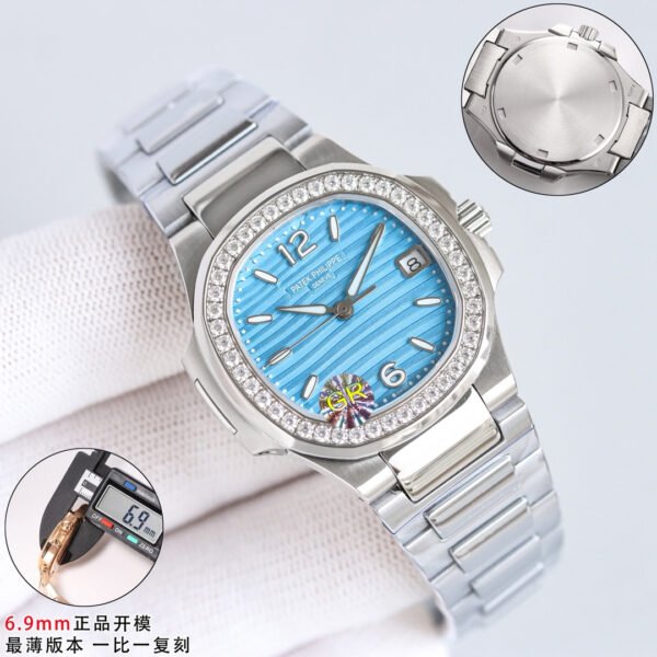 best replica luxury Patek Philippe watches Women's high quality imitation Nautilus 1075453475 - Image 6