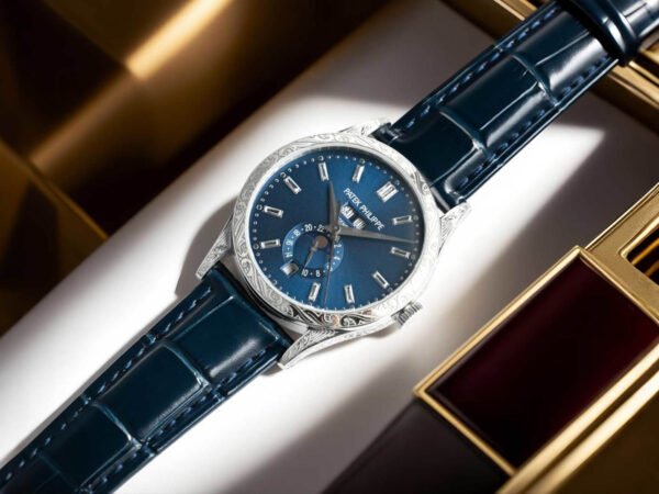best replica luxury Patek Philippe watches Men's high quality imitation Annual Calendar 1071780470 - Image 6