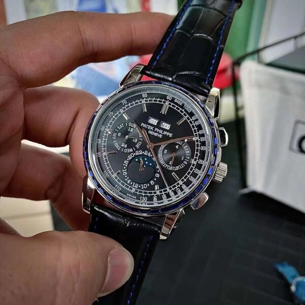 best replica luxury Patek Philippe watches Men's high quality imitation Complications 1075453570 - Image 7