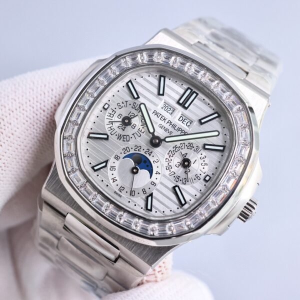 best replica luxury Patek Philippe watches Men's high quality imitation Nautilus 866154934 - Image 7