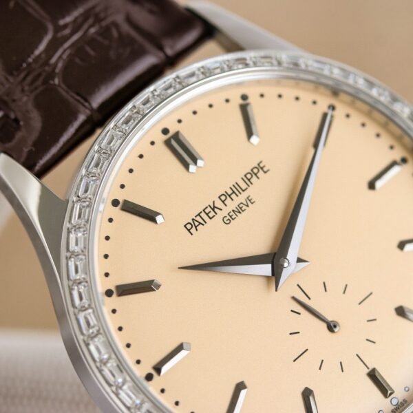 best replica luxury Patek Philippe watches Men's high quality imitation Calatrava 1055888685 - Image 7